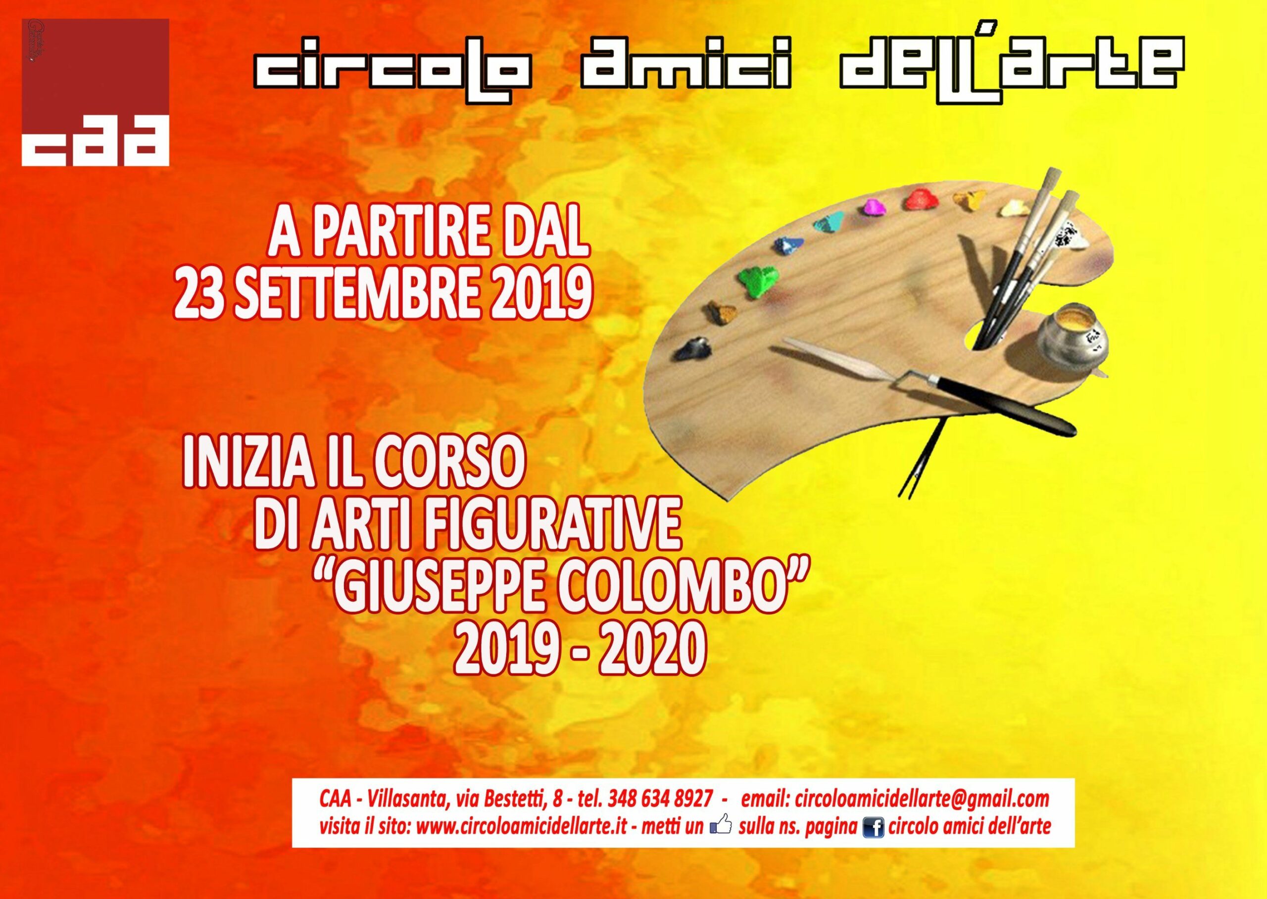 Scopri di più sull'articolo CORSO PITTURA 2019/2020