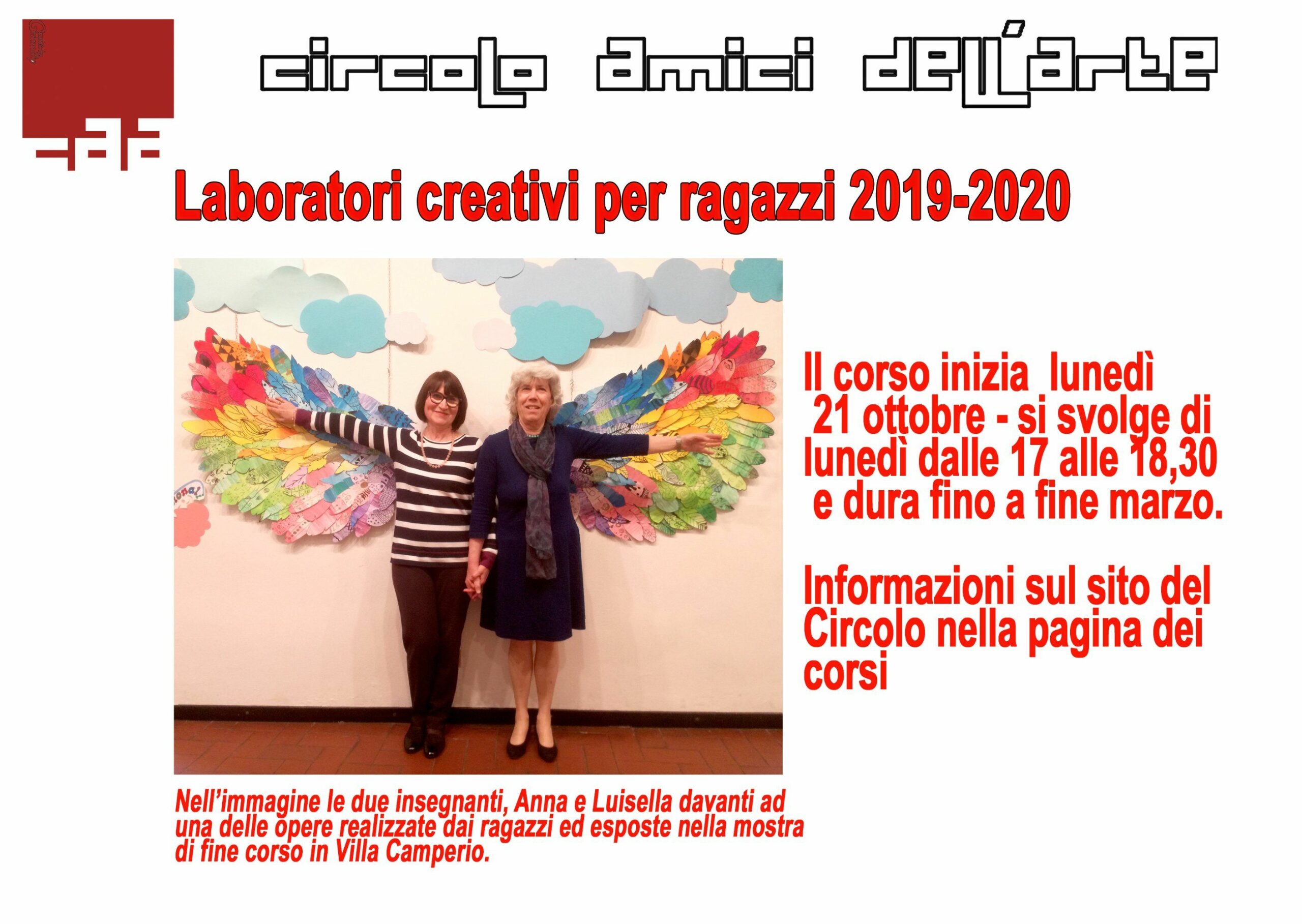 Scopri di più sull'articolo LABORATORI CREATIVI PER RAGAZZI 2019