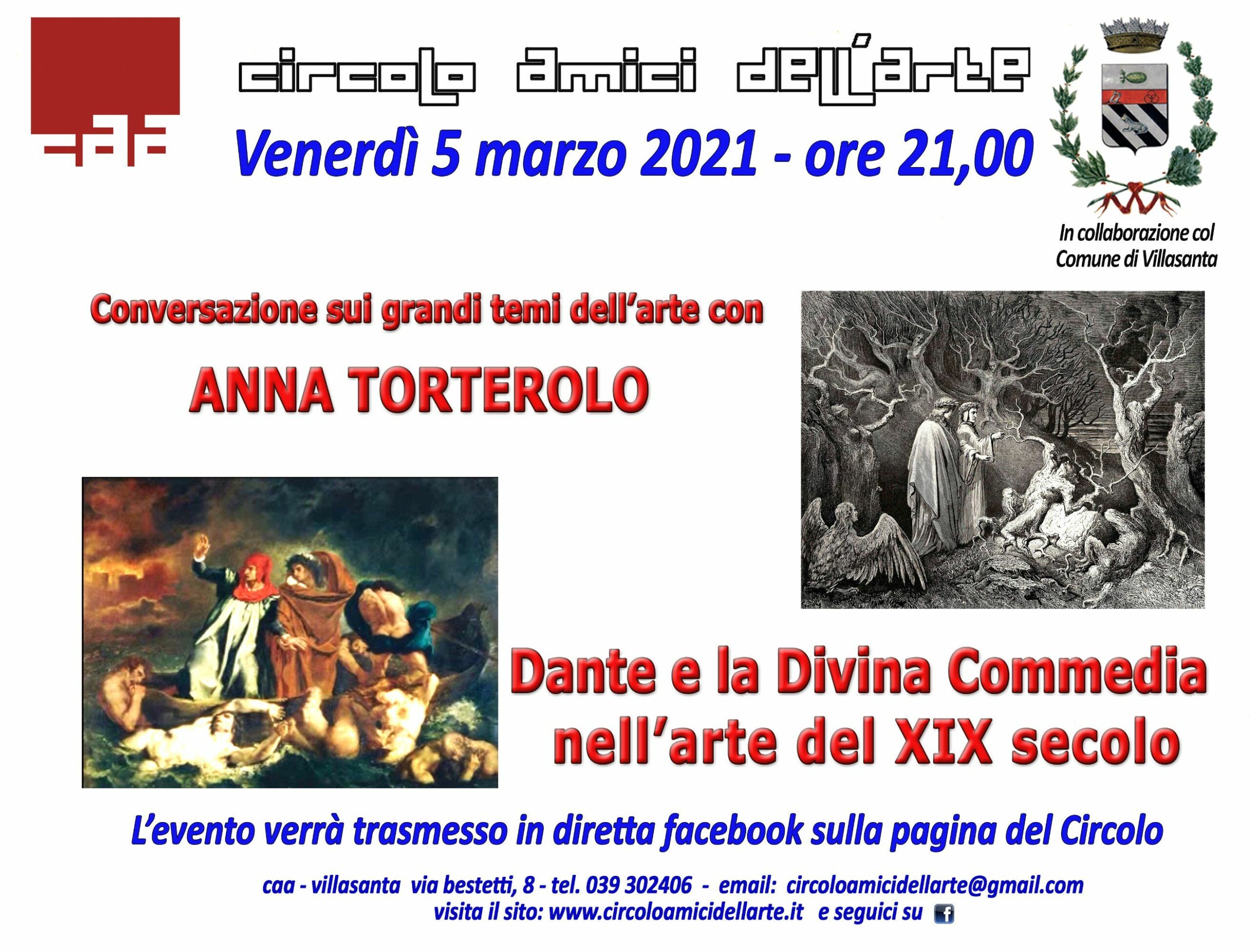 Scopri di più sull'articolo ANNA TORTEROLO – DANTE E LA DIVINA COMMEDIA NELL’ARTE DEL XIX SECOLO